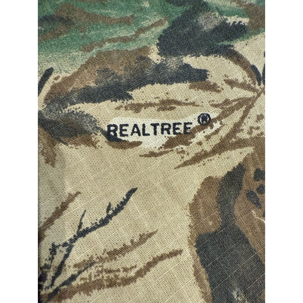 Liberty Rugged Outdoor Gear Realtree Camo Pants L 36-38 USA Made NWT Ripstop VTG - Picture 7 of 15